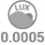 Min. svetloba 0,0005 LUX